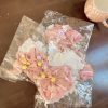 Sakura costume pink  white dress for 17cm Dolls Clothes 