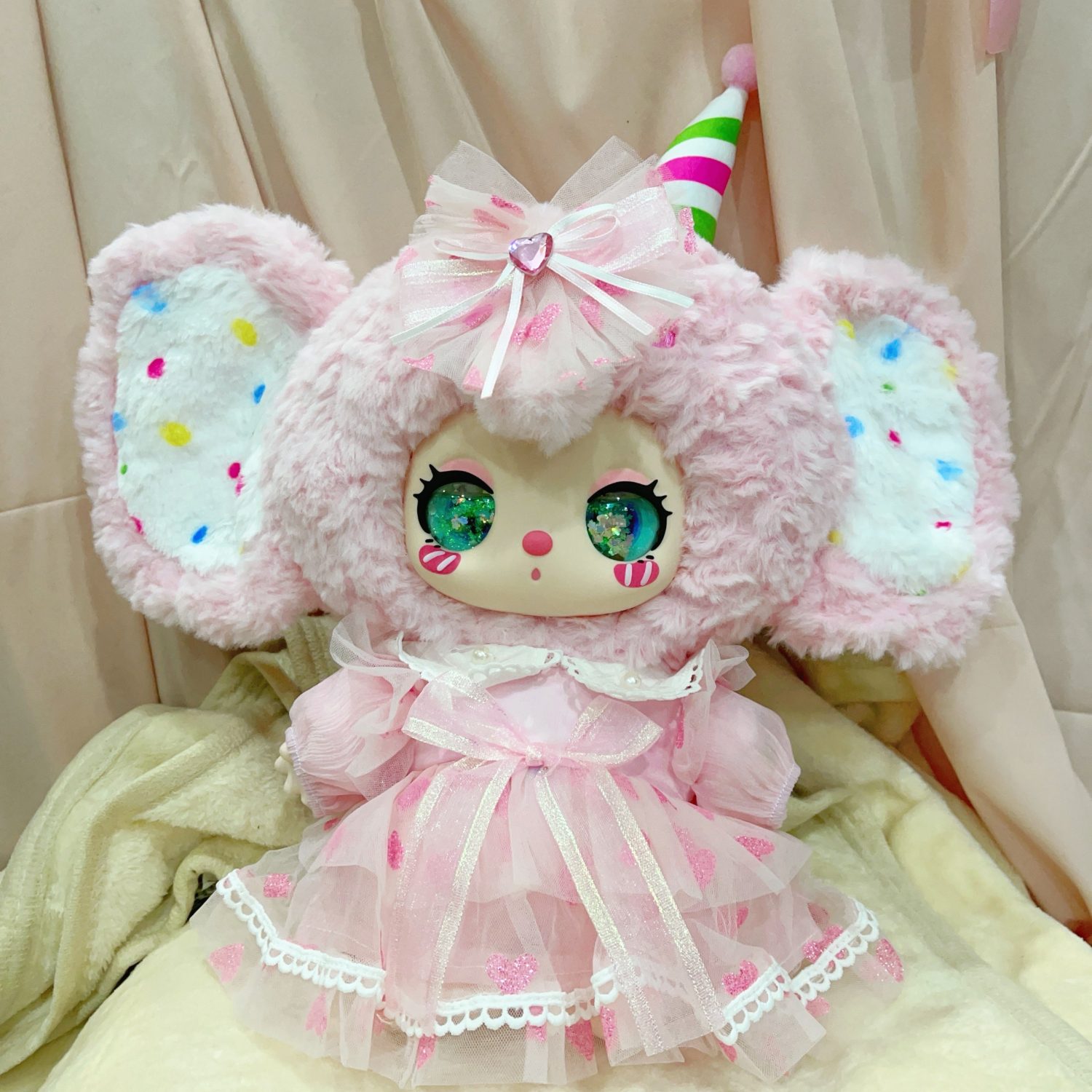 【Twins】new clothes for mokoko 400% plush doll new costume 