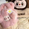 (Cat10024)Mokoko Sweetheart series Flower bag stuffed plush pink bag 