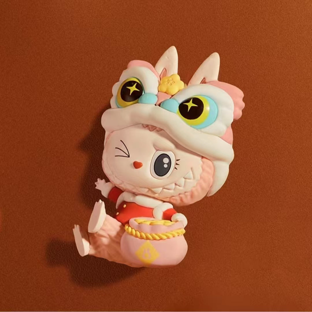 (Cat10024)PopLand May You Get Rich series Fridge Magnet Labubu and Mokoko pre-order