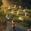 Labubu - Lazy Yoga