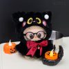 Halloween Black Cat Costume for 17cm Dolls Clothes