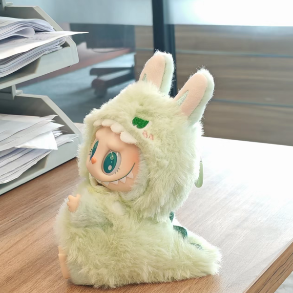29E5AF70-DD20-46D6-AC7D-5E869BDEEE87.png Green Dinosaur Costume for 17cm Doll Labubu or Lillas or Kimmon Lucky Cat