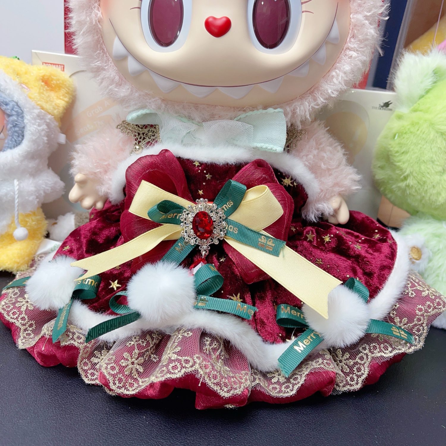 【New King】Christmas gown for Mokoko new costume clothes 