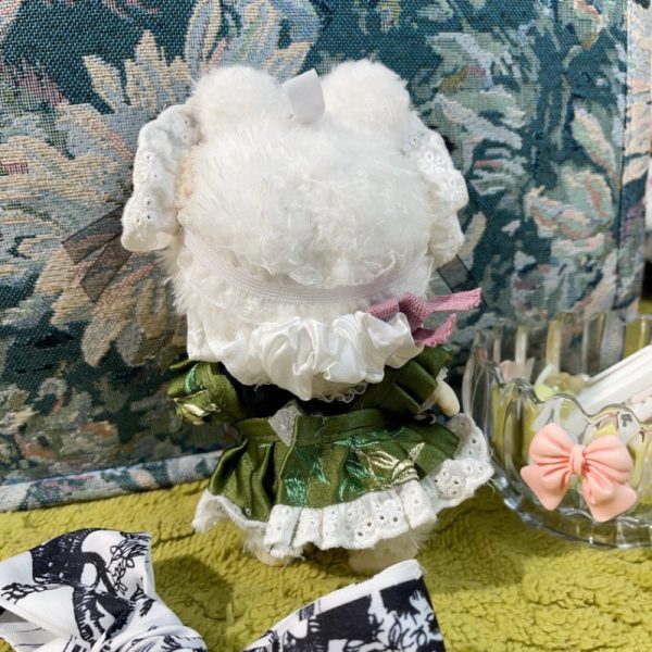 2_32a50a4c-7b8b-4625-ba01-977dc74ab6b6.jpg Panda Green banboo 17cm Doll Baby Clothes