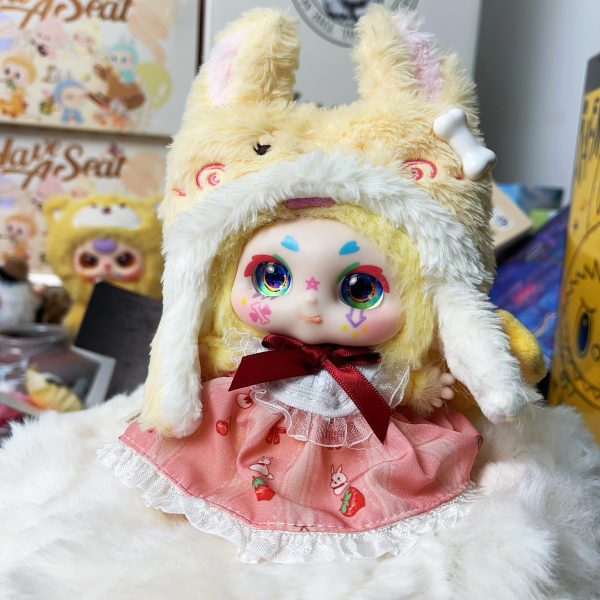 2_3653d693-8668-4565-ad81-b3ef6d59f147.jpg 【Strawberry rabbit】17 cm stuffed toys clothes labubu or mokoko or kimmon or liilas toys clothes