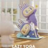 Lazy Yoga series Figures The Monsters labubu yago blind box
