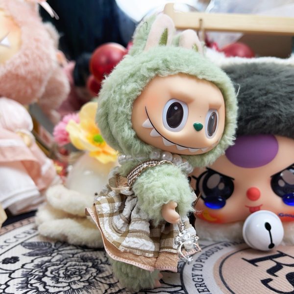 2_c45ea3b2-f16e-4a79-bf2b-7b226cae61ea.jpg 【grid sugar】17 cm stuffed plush toys new clothes or costume