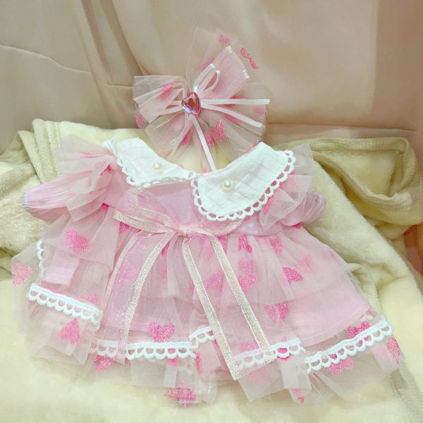 3_187a49e9-af16-4b9d-ae03-5dce80cc257d.jpg 【Twins】new clothes for mokoko 400% plush doll new costume