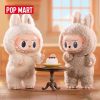 Open box  Labubu v1 Exciting Macaron Plush toys stuffed toys