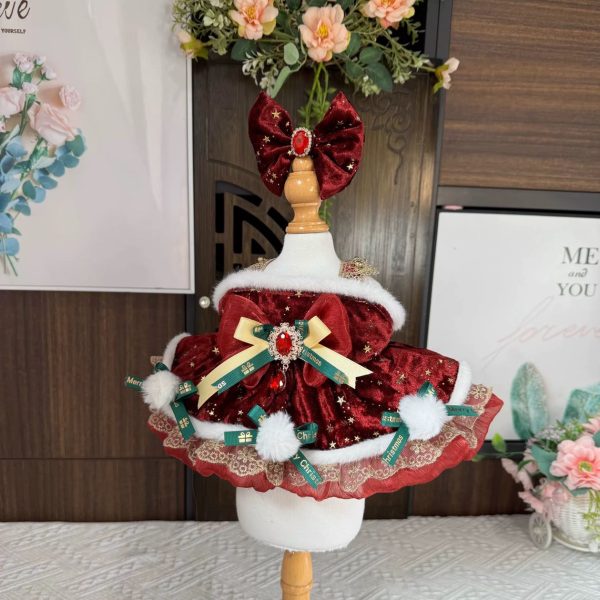 5E338A94-B960-4537-8127-7D1D5B8B2ED3.jpg 【New King】Christmas gown for Mokoko new costume clothes