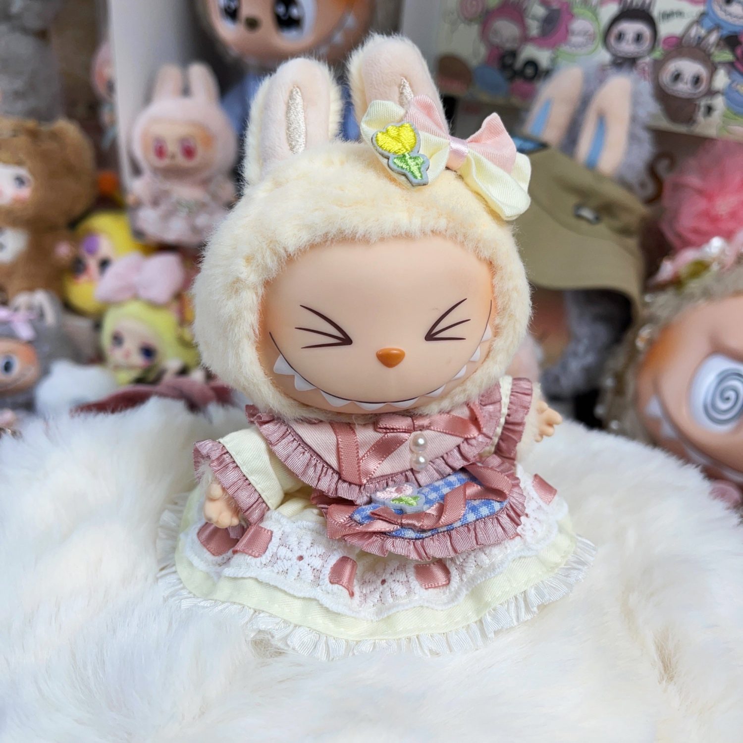 【Tulip】stuffed toys clothes Labubu or Kimmon or Liilas toy clothes 