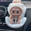 Labubu Car Seat fixed ornaments can be fixed on car with labubu or liilas cat 17cm toys accessories