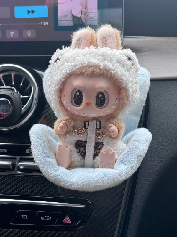 8FF1658F-2854-4EB5-A744-96FD4732BD2E.jpg Labubu Car Seat fixed ornaments can be fixed on car with labubu or liilas cat 17cm toys accessories