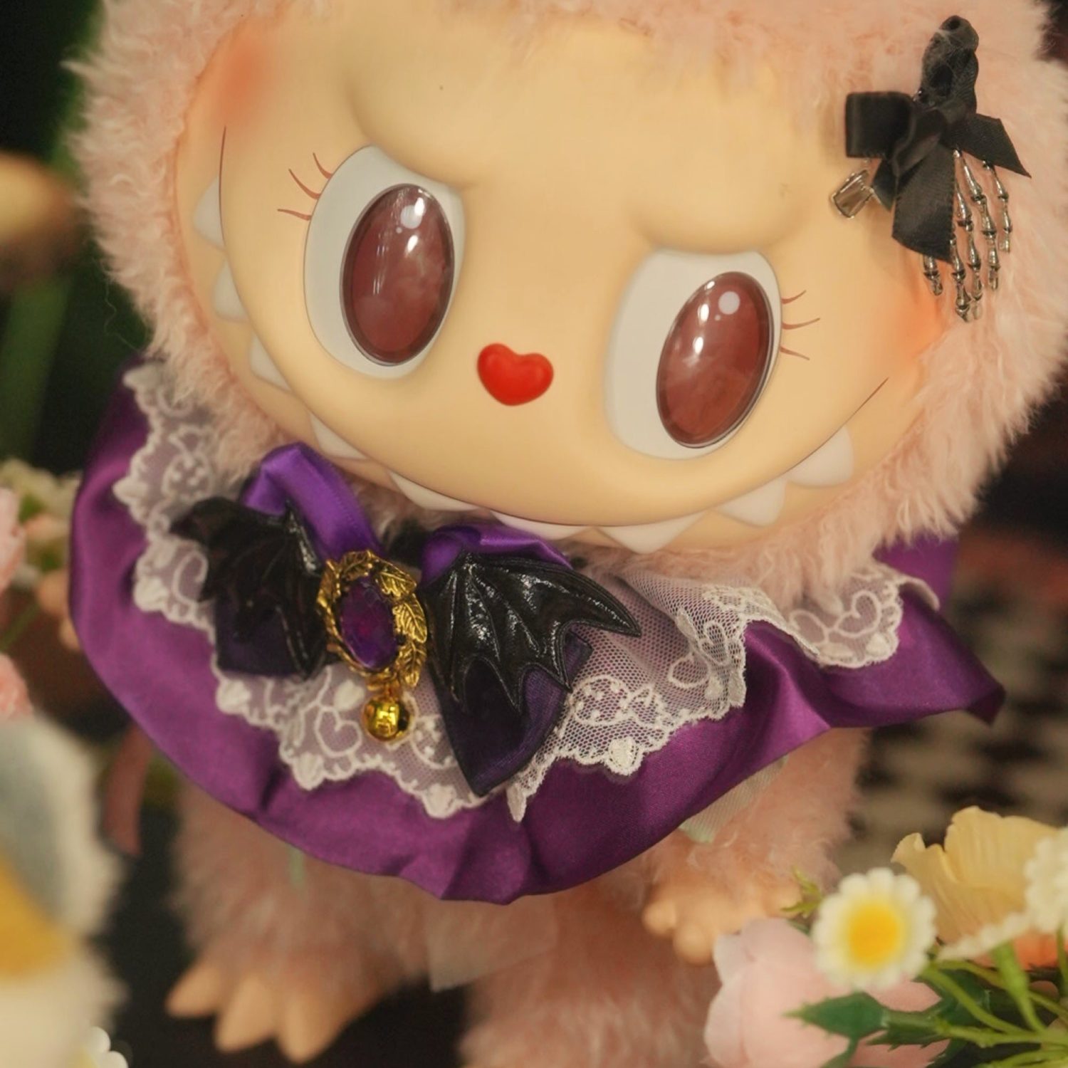 Yellow or Purple Halloween Costume labubu or toys Halloween costume hurge toys clothes