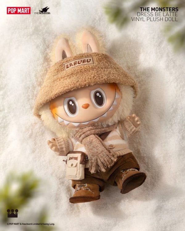 FullSizeRender_376eb494-91b5-4a6b-b50c-83b20f238dd0.jpg 【Dress be Latte】 Labubu 38cm Large Labubu doll limited Pre-Order(Price Varied Everyday)