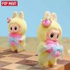 Labubu Queen Let's checkmate plush doll small one 18cm doll Close to yellow